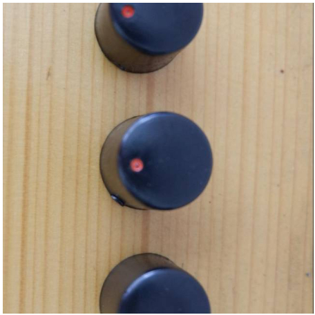 Knop volume potensio 14mm