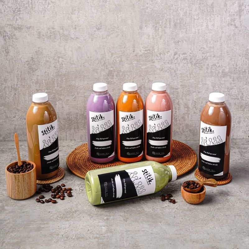 

Minuman Literan | Kopi Literan | Greentea,taro,chocolate,lychee tea,mango tea Literan