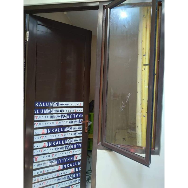 Pintu Aluminium Minimalis Modern