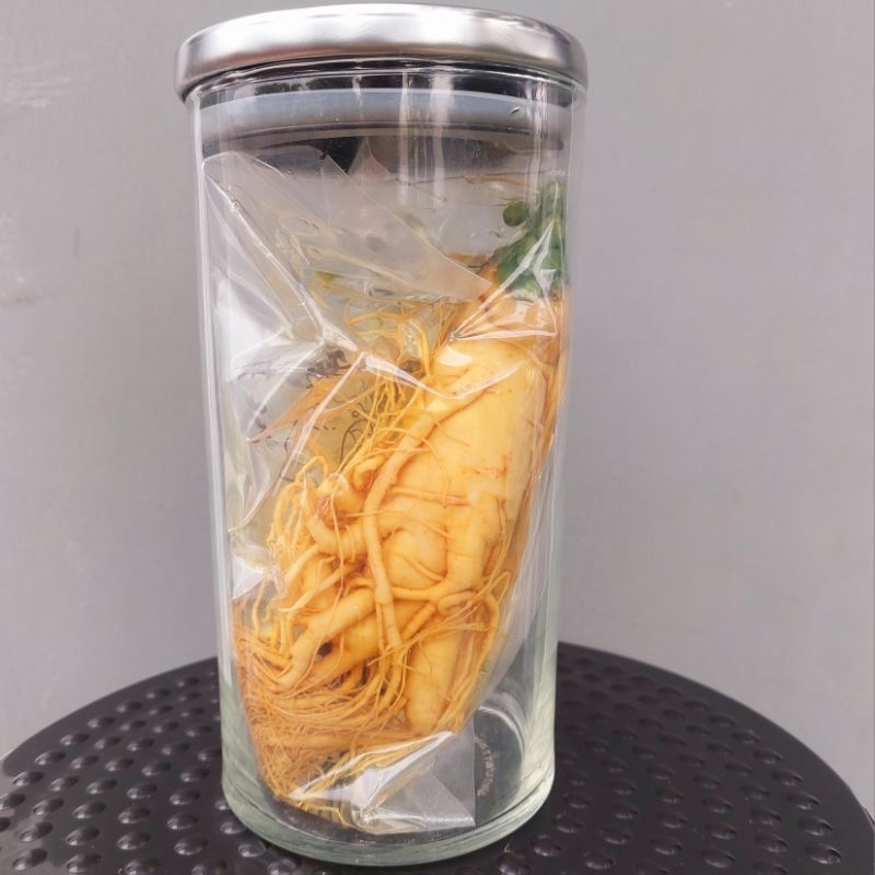 

gingseng merah korea + botol ukura jumbo ( 1050 ml )