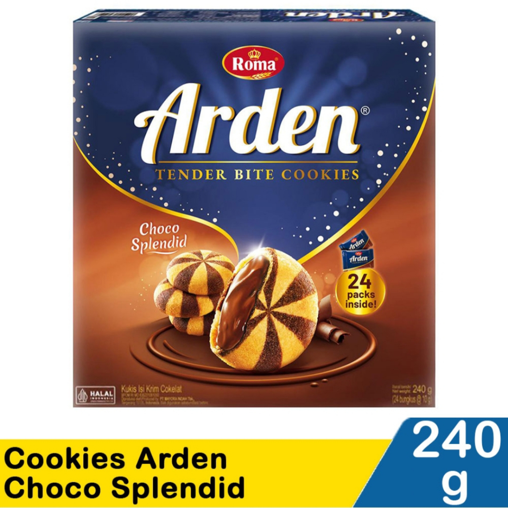 

Arden Cookies Choco Splendid 240gr Jateng