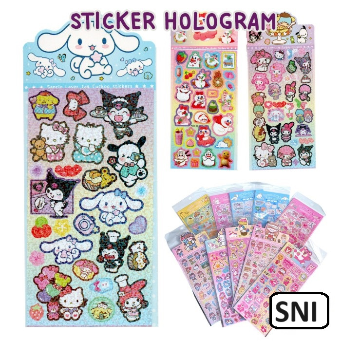 

Mainan Sticker Gambar Sanrio Stiker
