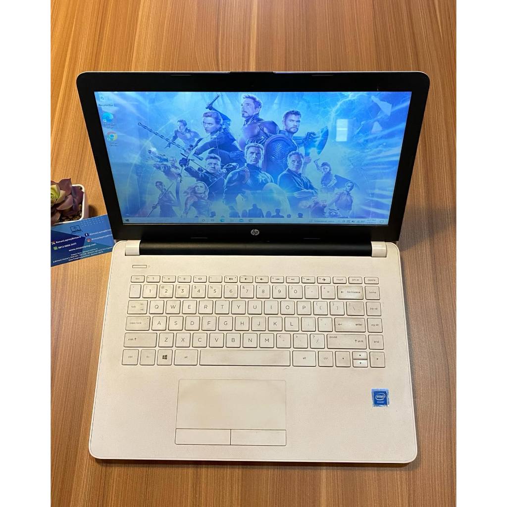 HP 14 INTEL CELERON RAM 4GB HDD 500GB SECOND/BEKAS