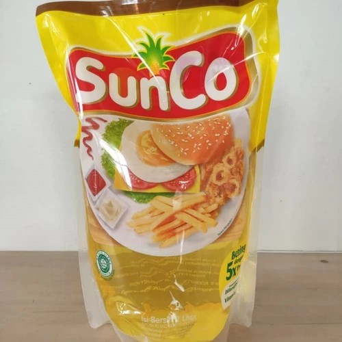 

Sunco 2 liter minyak goreng pounch termurah