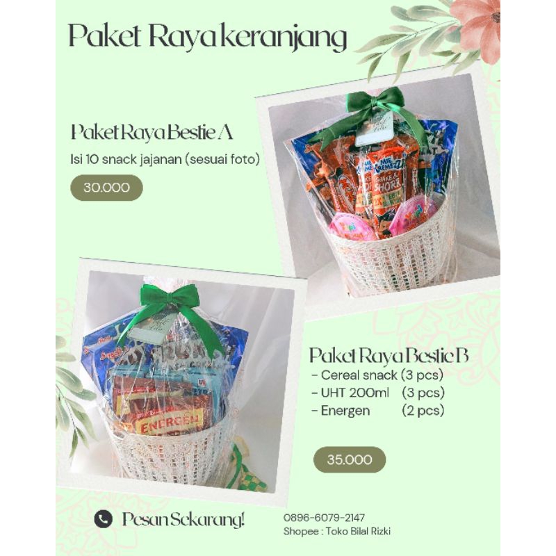

Paket bingkisan hadiah keluarga