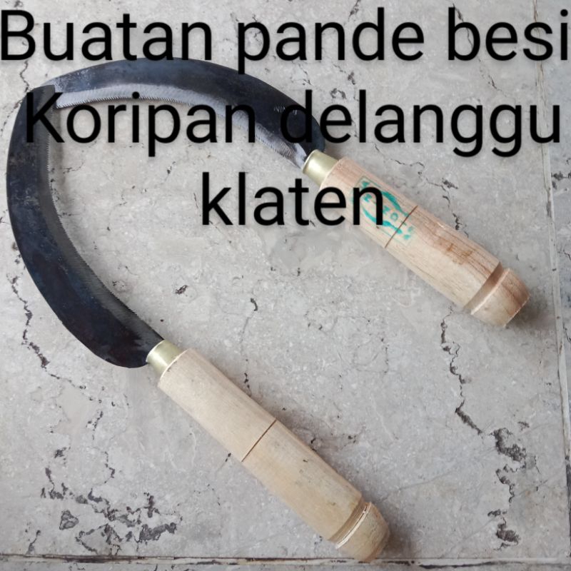 pemanen padi bergerigi, pemotong padi, ani-ani padi