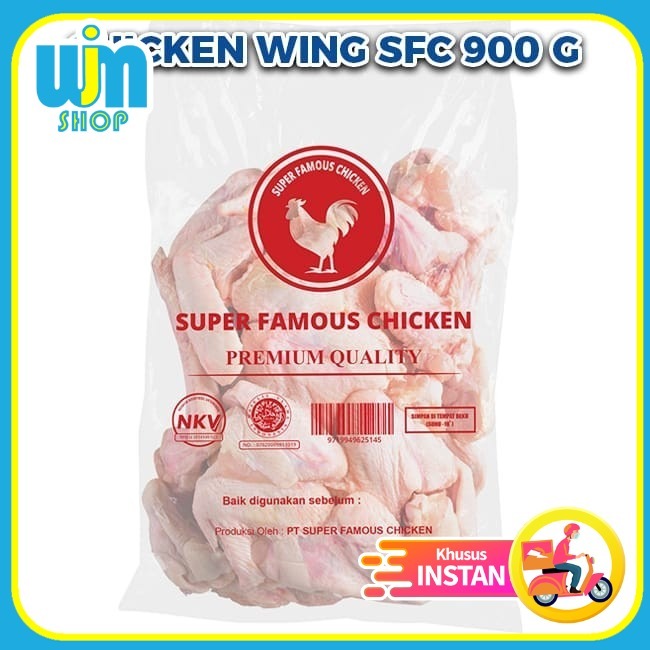 

Sayap Ayam 1kg Beku Chicken Wings Frozen SFC Super Famous Chicken Premium WJM