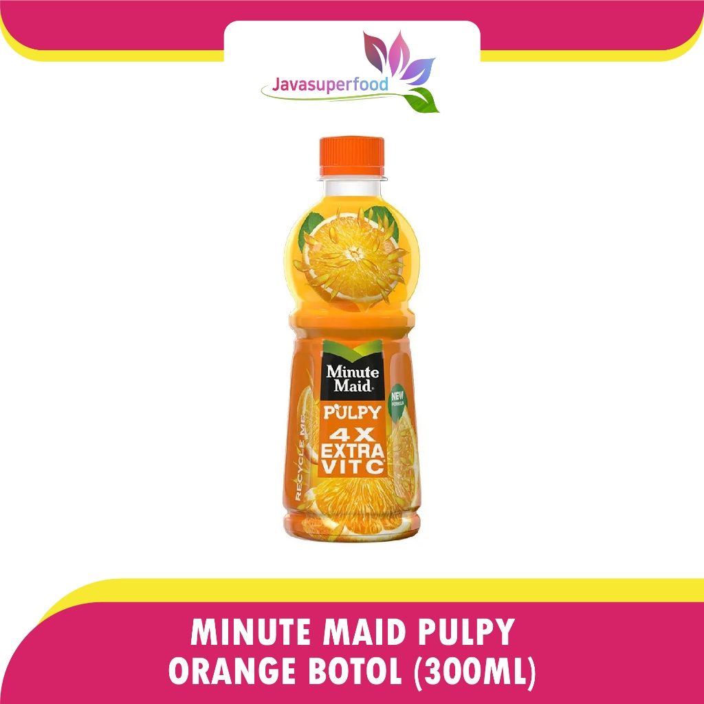 

MINUTE MAID PULPY ORANG BOTOL 300ml