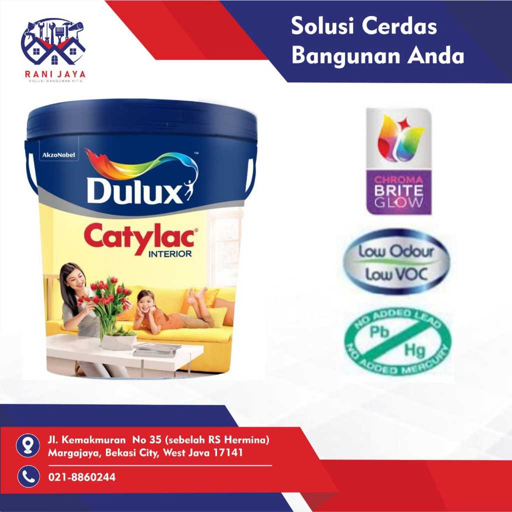 CAT TEMBOK DULUX CATYLAC INTERIOR  25 Kg