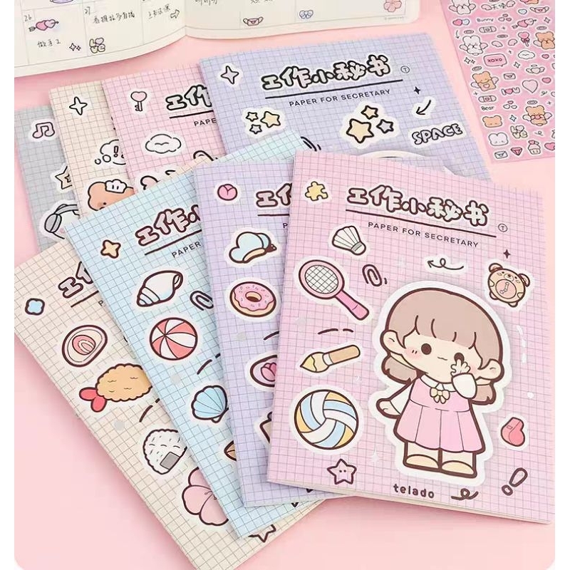 

Buku Agenda Daily Planner original Telado Buku Jadwal Check in