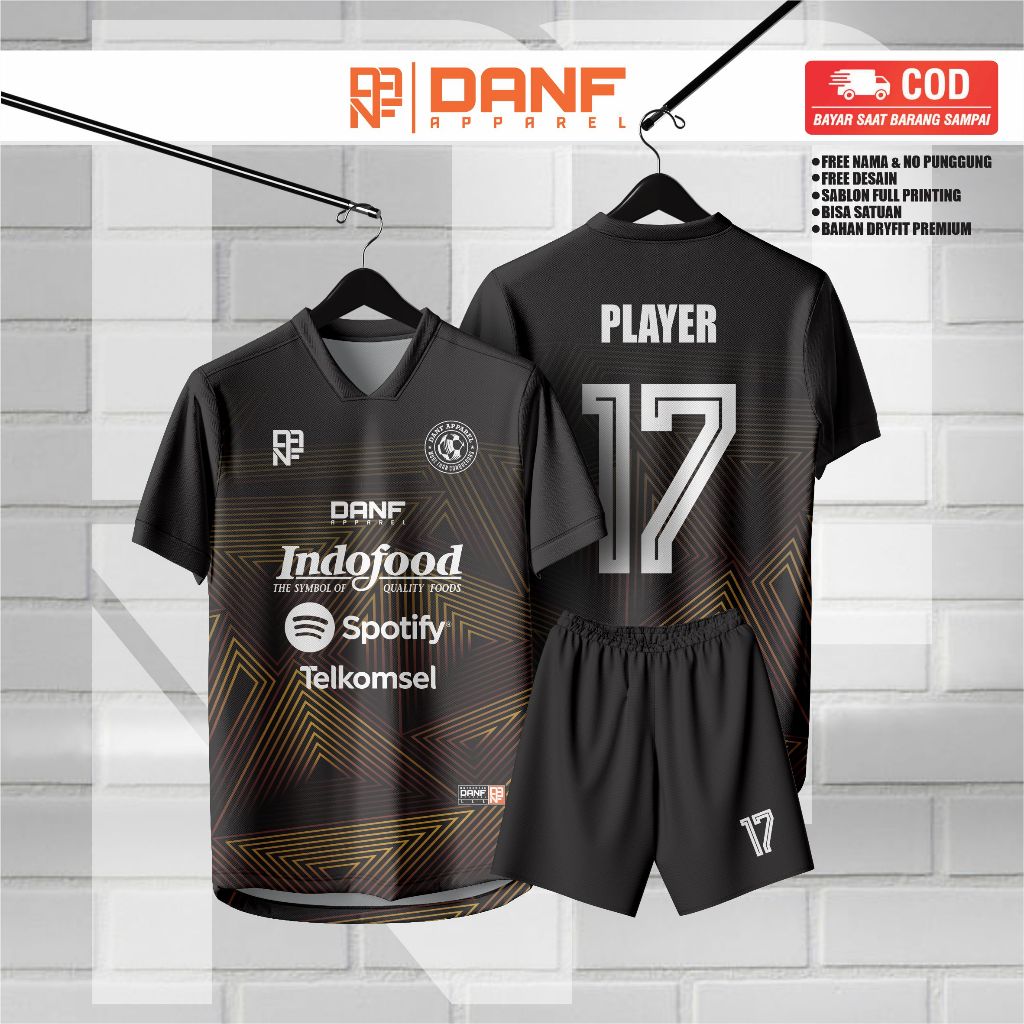 Jersy terbaru futsal, bola, badminton, voli full printing