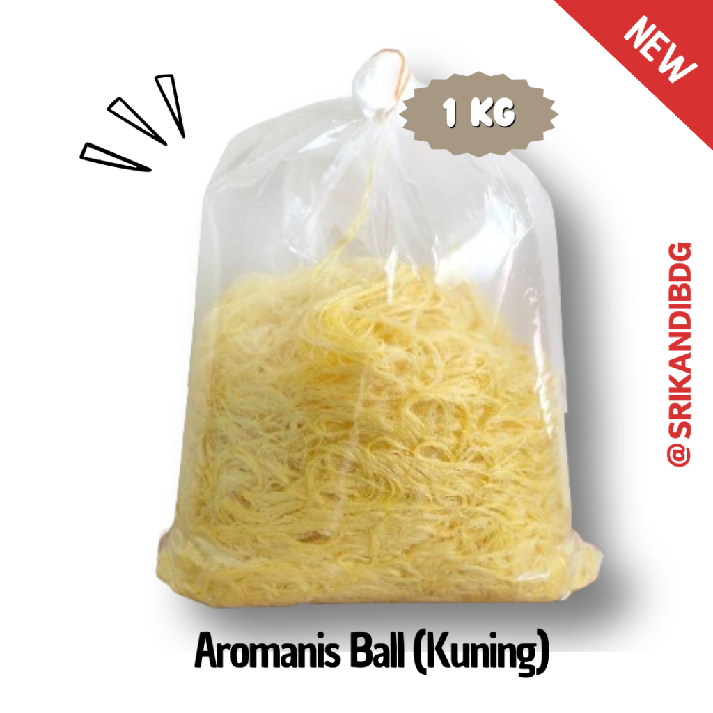 

Aromanis rambut nenek kuning srikandi 1kg