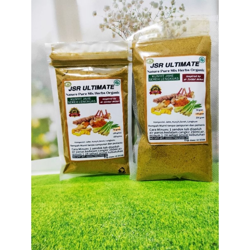 JSR ultimate MINUMAN RIMPANG DR ZAIDUL AKBAR 50 gram PROMIL ASAMLAMBUNG GERD DIET DETOX