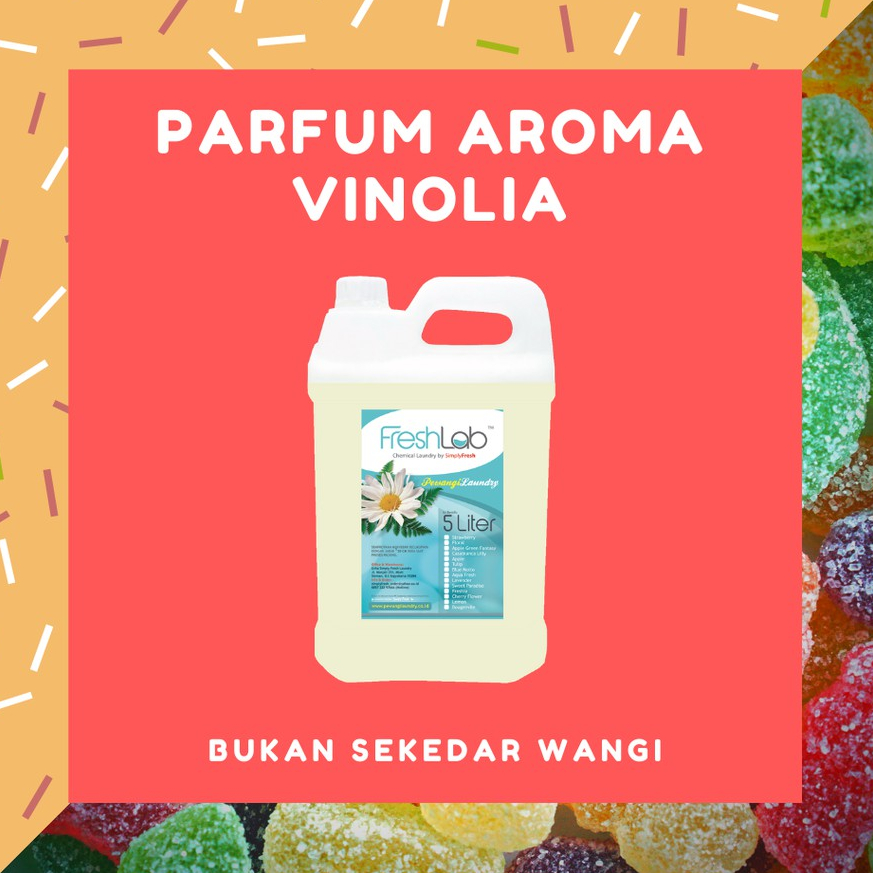 Bisa Cod | Parfum Laundry Aroma Vinolia 5000ml