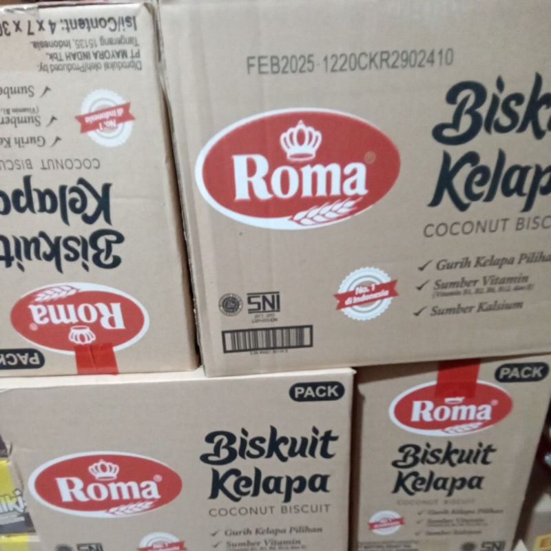 

Roma Kelapa Dus 28 bks exp 2026