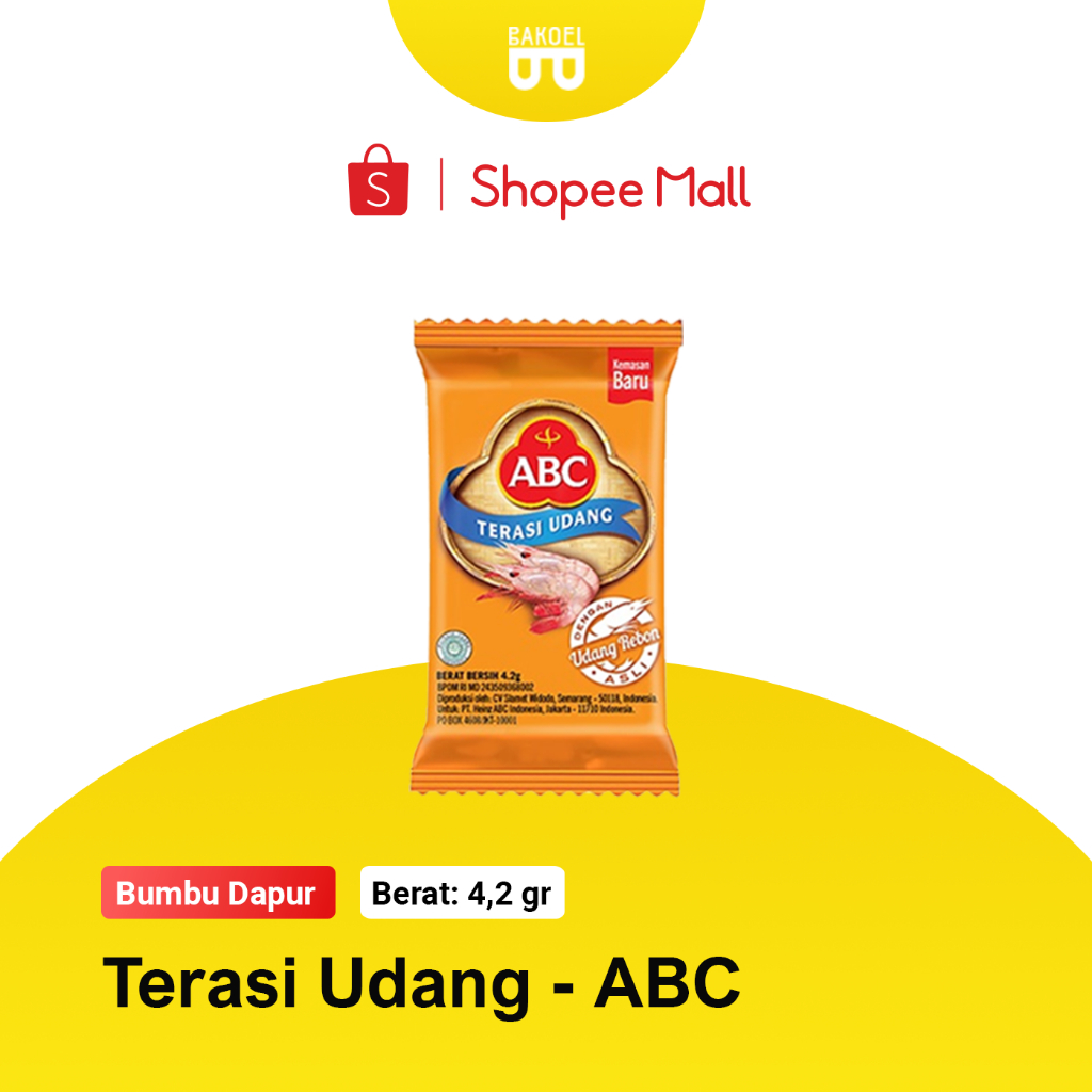 

Terasi Udang ABC - Bakoel Sayur Online