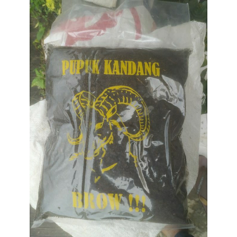 Pupuk Kandang Kohe Kambing Halus Kasar