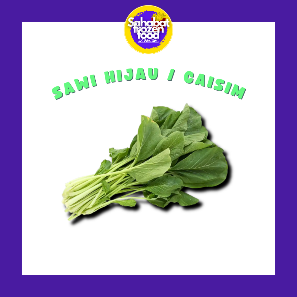 

Sawi Hijau / Sayur Caisim Segar 250 gram