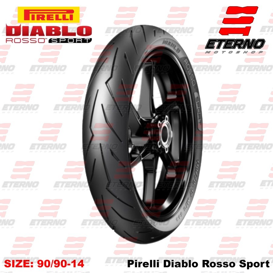 Ban Pirelli Diablo Rosso Sport 90/90-14 90 90 Ring 14 Vario Beat Fino