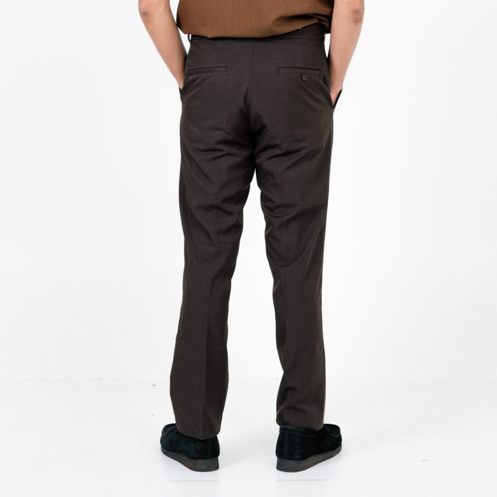 Screamous Celana Long Pants VINCENT DARK BROWN