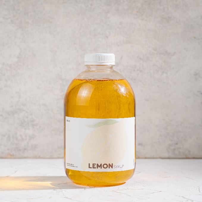 

1 L / Liter Lemon Syrup - Sirup Perisa Rasa Lemon Premium Navva