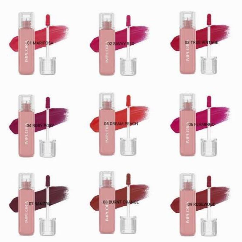 Lip jelly tint implora | tint viral | 9shed lengkap | lip best ombre