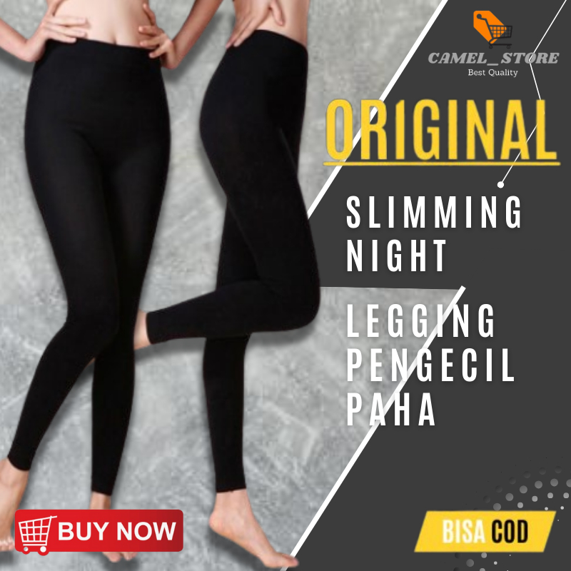 SLIMMING NIGHT LEGGING LEGING BAHAN TEBAL AMPUH BAKAR LEMAK SAAT TIDUR LEGGING KORSET LEGGING PENGEC