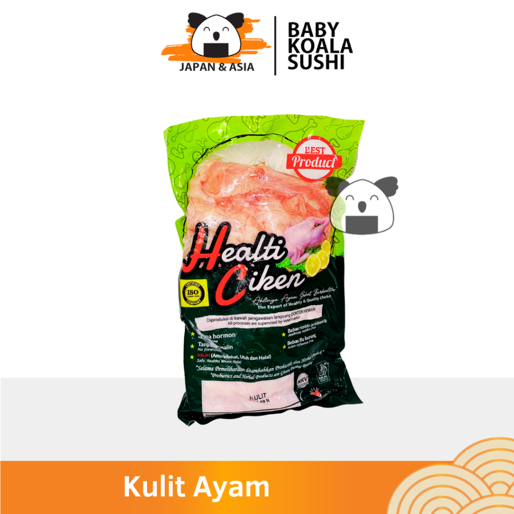 

HEALTI CIKEN Kulit Ayam 1 Kg Halal