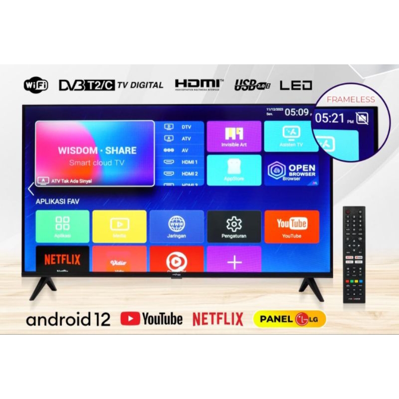 Android TV Smart Advance ADV-4201A TV HD 42″inch TV Digital