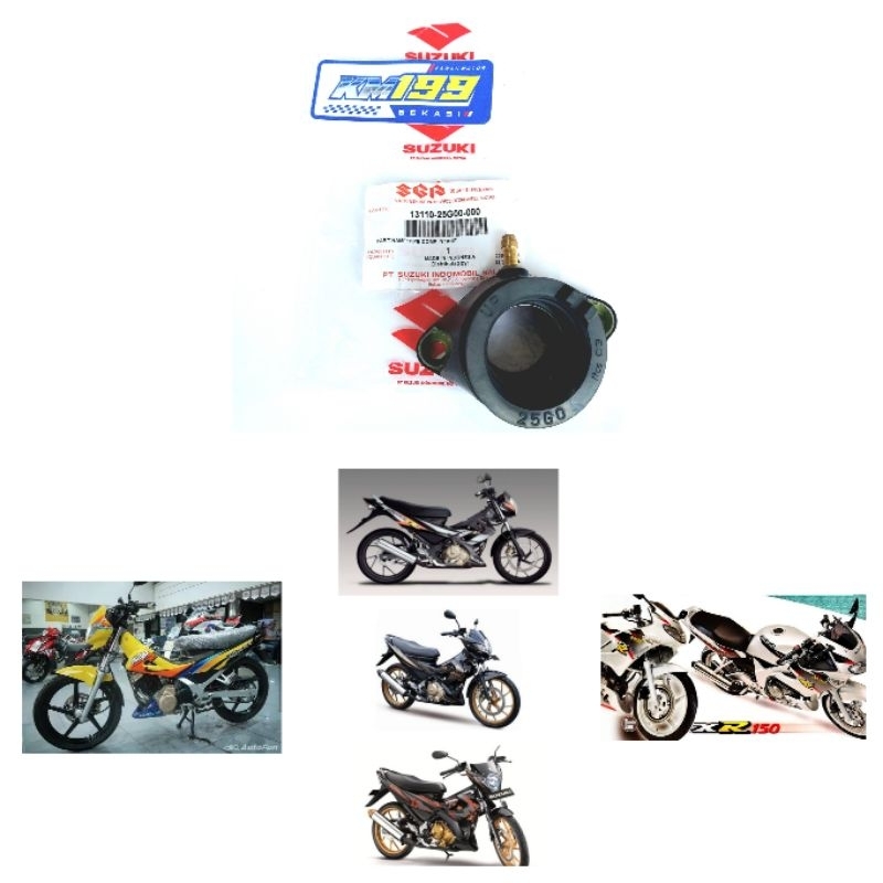Karet Intake Manifold Karburator Karbu Suzuki Satria FU Raider FXR Original SGP