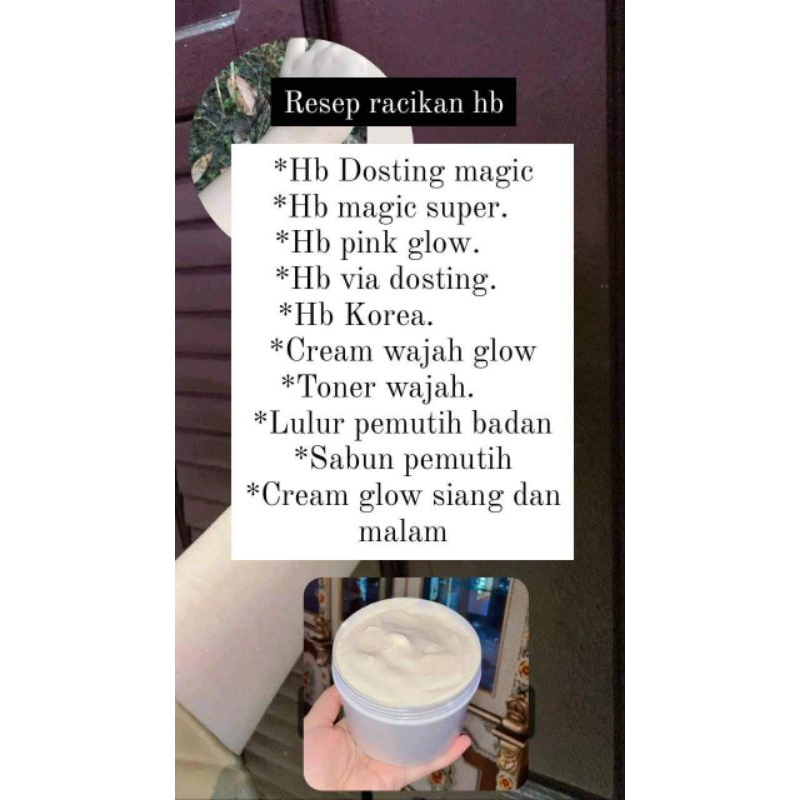 Resep Racikan Pemutih Ampuh