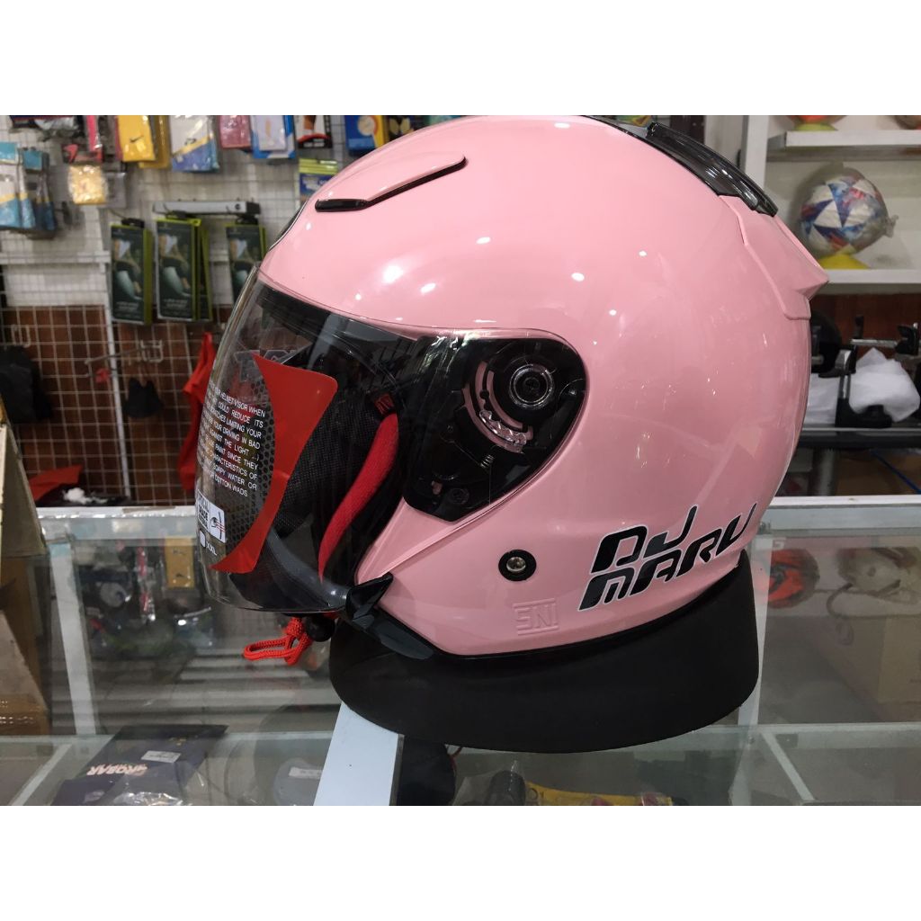 HELM KYT DJ MARU PINK MAGENTA | HELM KYT DJ MARU WHITE