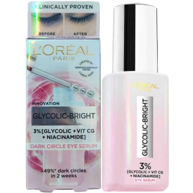 Loreal Glycolic Bright Eye Serum