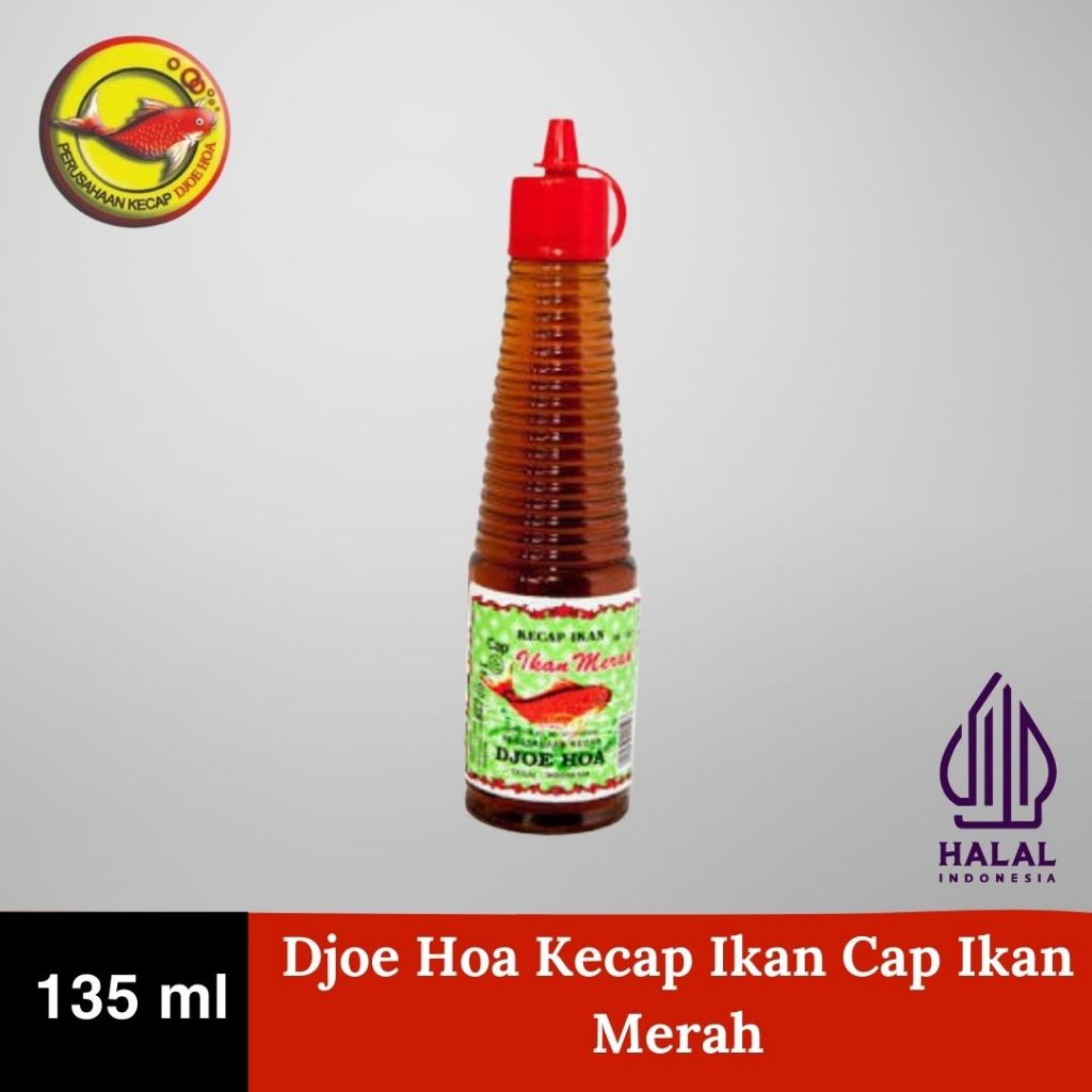 

Djoe Hoa Kecap Ikan Cap Ikan Merah - 135ml