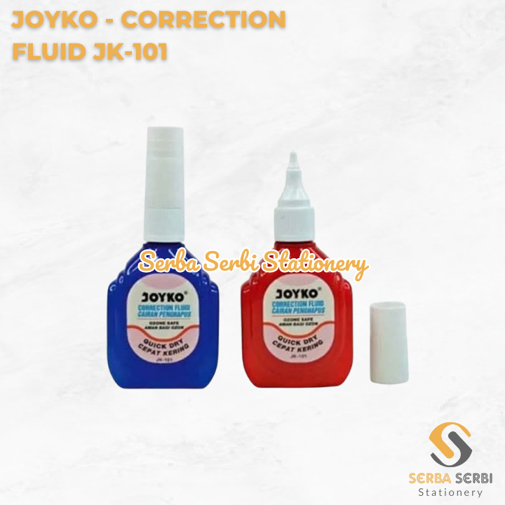 

JOYKO - (BH) CORRECTION PEN FLUID / CAIRAN KOREKSI / TIP-EX / TIP-X / STIPO CAIR JK-101 (VARIAN)