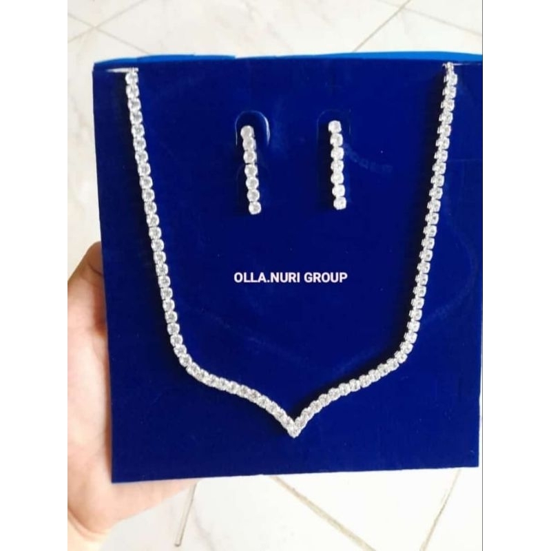 KALUNG ADA, ANTING ADA Emas muda kadar 15% (EMAS PUTIH)