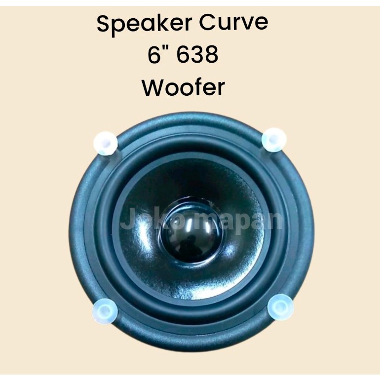 Speaker curve 6 inch speaker woofer 6" curve 638