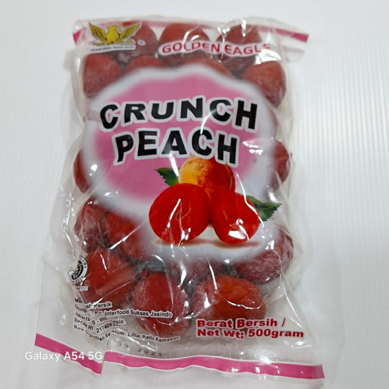 

GOLDEN EAGLE CRUNCHY PEACH (500GRAM)