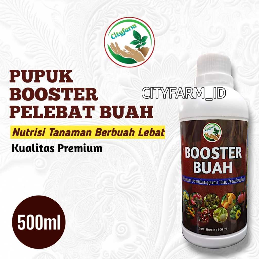 Terbaik Pupuk Pelebat Buah Cityfarm Zpt Pemaksa Tanaman Agar Berbuah Lebat 500Ml