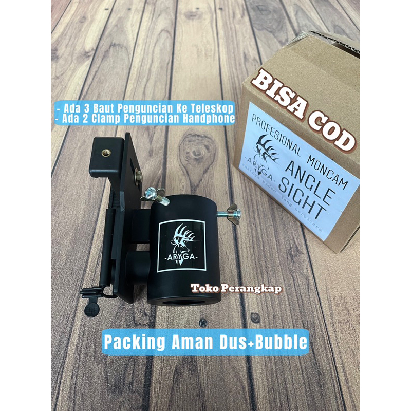 Mounting Kamera Teleskop Samping - Moncam Samping