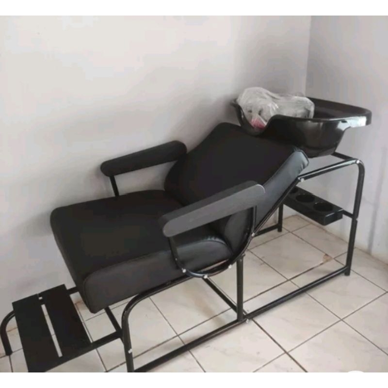 washbak keramas salon rangka besi