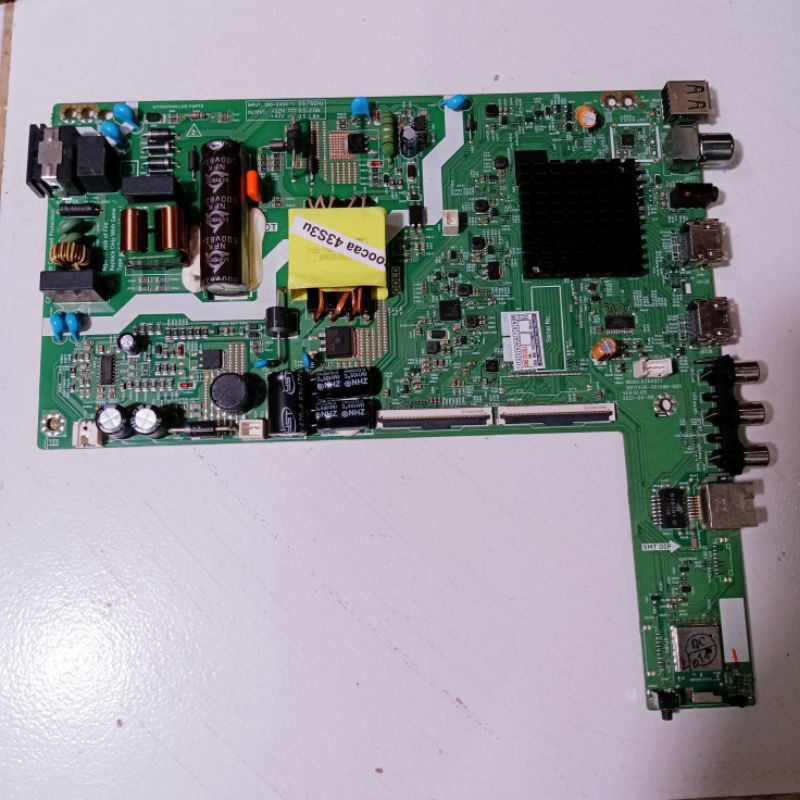 mb coocaa 43s3U - mobo tv coocaa 43s3u - motherboard tv coocaa 43s3u - mainboard coocaa 43s3U
