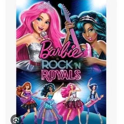 kaset film BARBIE ROCK in ROYALS