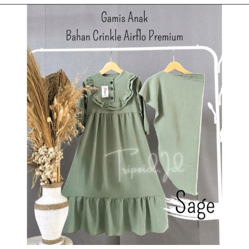 PRELOVED GAMIS ANAK BARU SEKALI PAKAI