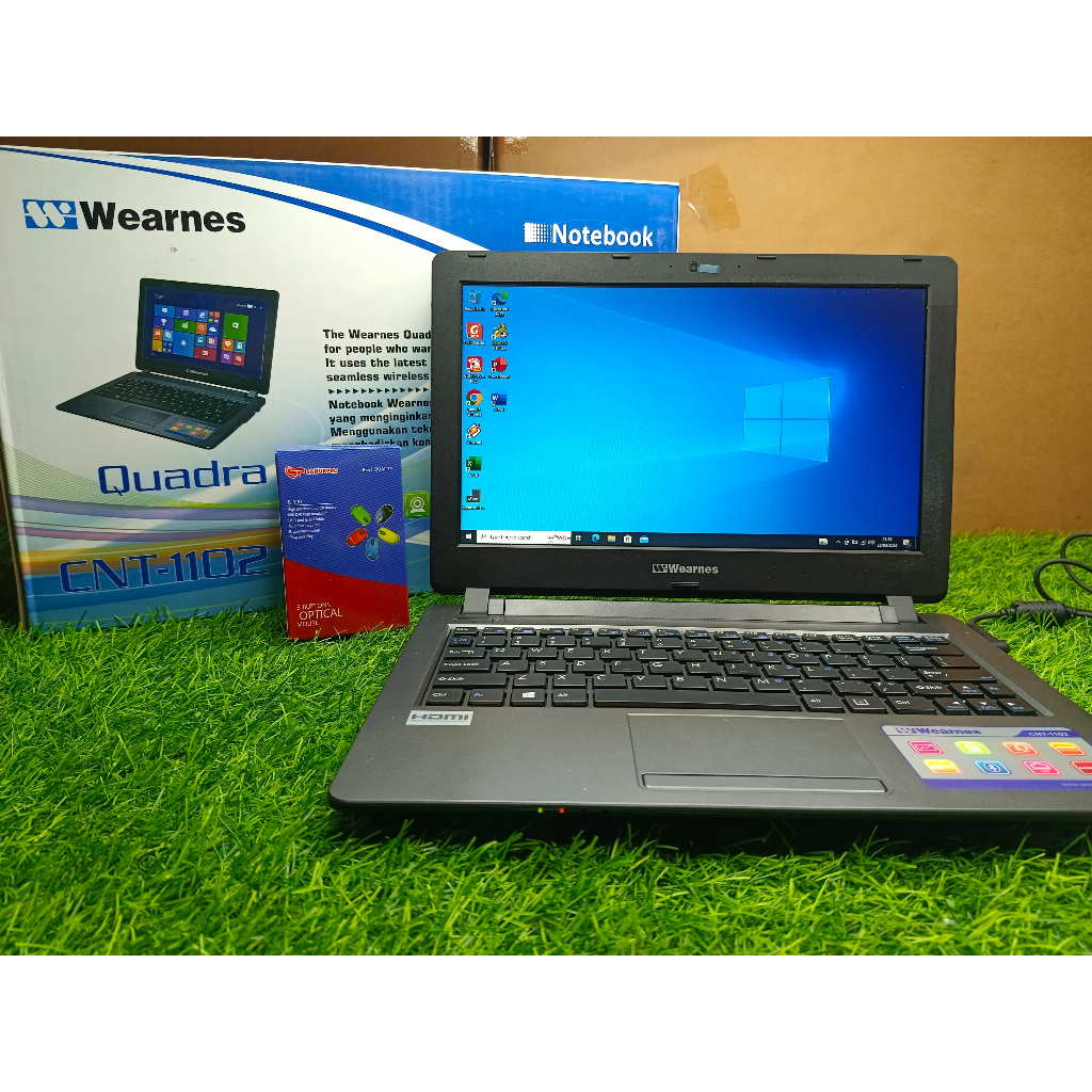 NOTEBOOK WEARNES QUADRA CNT 1102 100% NEW PALING MURAH DAN BERGARANSI