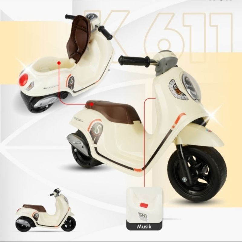 scoopy motor anak second