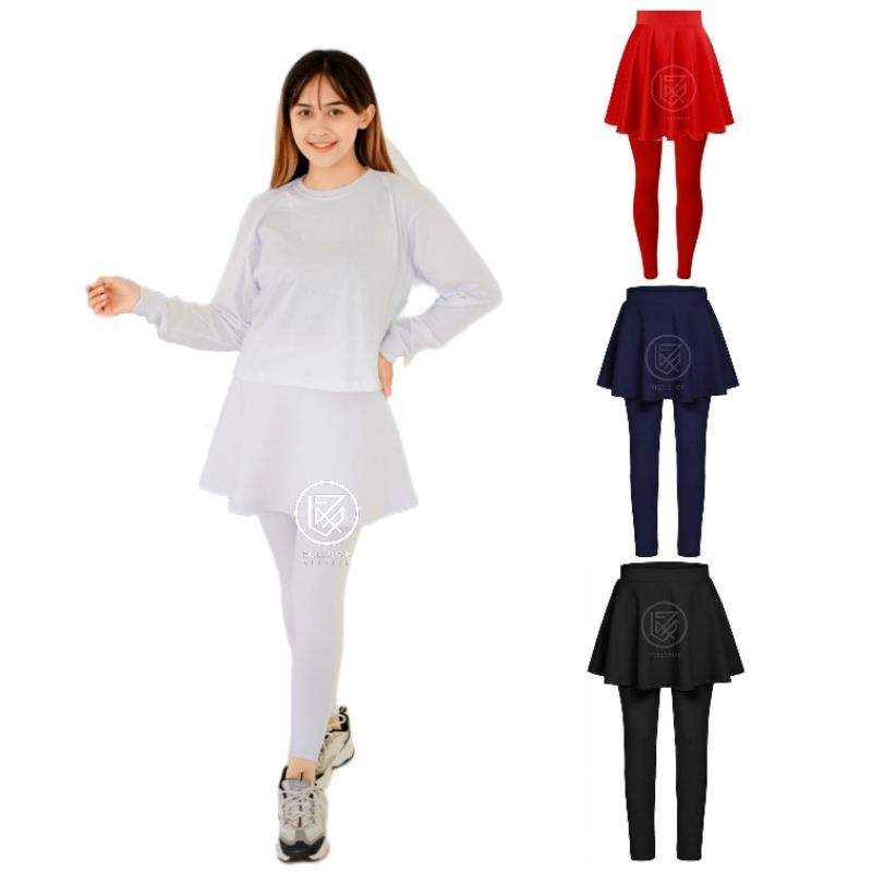 Rok Legging Panjang Rok Celana Setelan Rok Celana Setelan Celana Legging Rok Set Rok Wanita Rok Olah