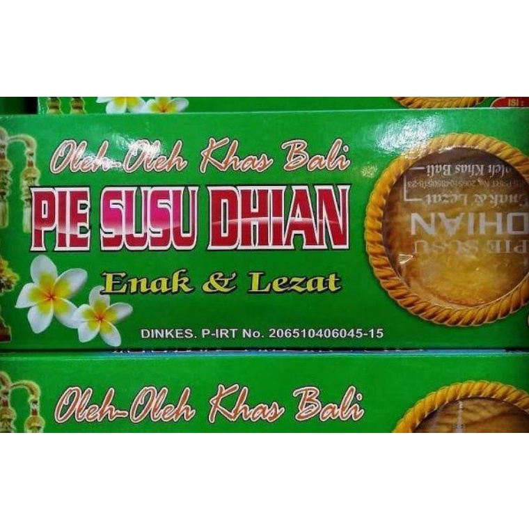 

CKD957 TERBARU JAKARTASNACKHOUSE PIE SUSU DHIAN ASLI BALI 1PCS OLEHOLEH INDONESIA JEPUN PIE KACANG