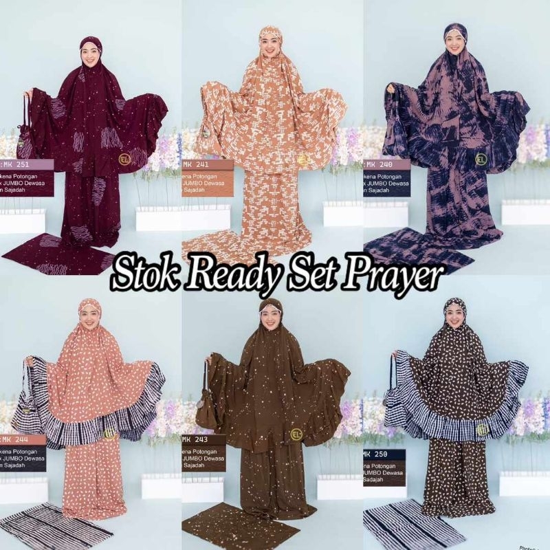 set prayer mukena sajadah by elzhaf batik