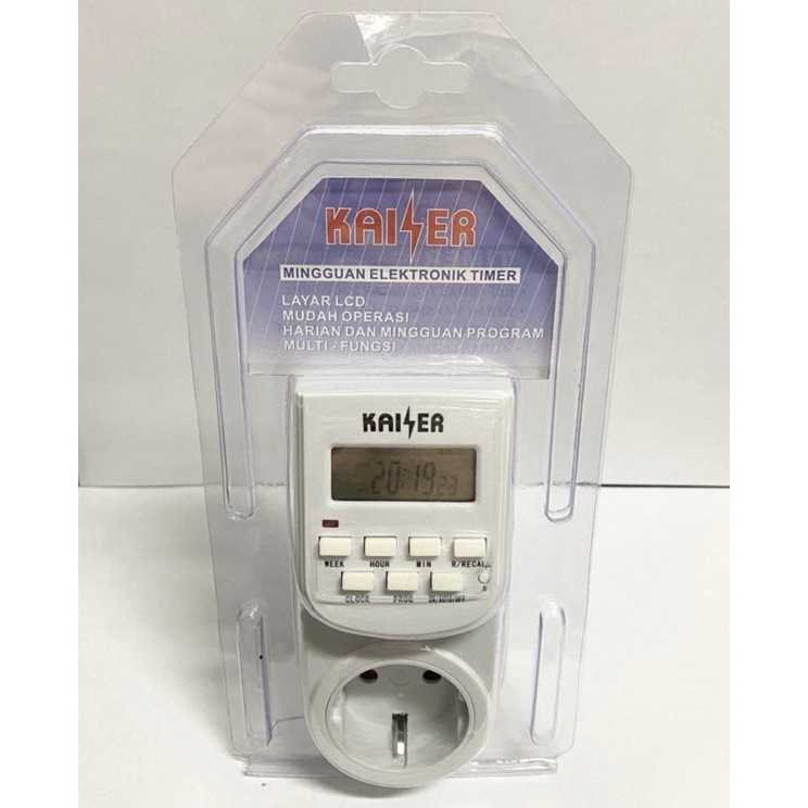 MEw Stop kontak digital timer digital kaiser stop kontak digital Philmax